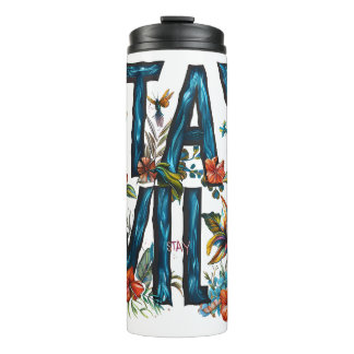 Bouteilles Isothermes Restez en pleine nature Floral Travel Mug