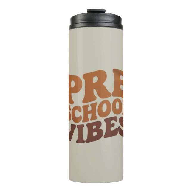 Bouteilles Isothermes Retour à l'école Premier jour du Super préscolaire (Devant)