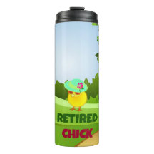 Retraité Chick, oh jours heureux