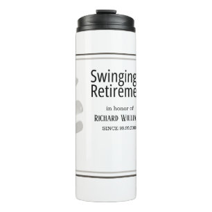 Bouteilles Isothermes Retraite Party Golf Moderne Entreprise Vert Noir