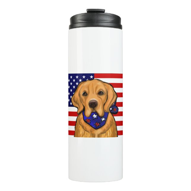 BOUTEILLES ISOTHERMES RETRIEVER DORÉ (Devant)