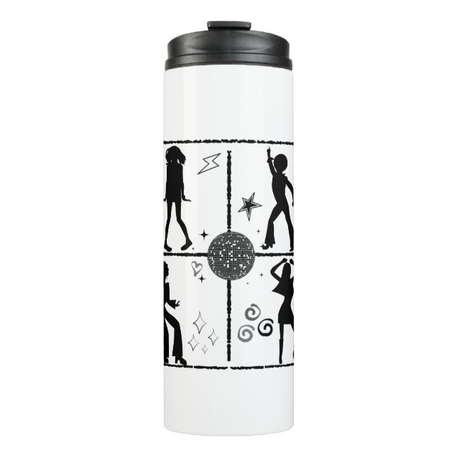 Bouteilles Isothermes Retro Dance Wall.w (Devant)