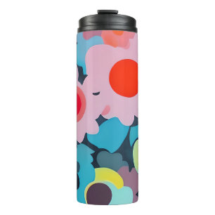 Bouteilles Isothermes Retro mod flowers 