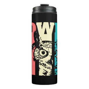 Bouteilles Isothermes Retro Owl
