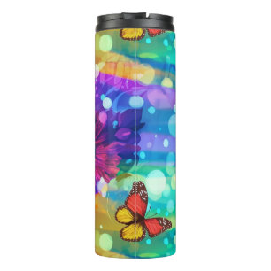 Bouteilles Isothermes Rêve de Papillon Pastel