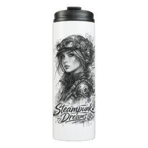 Bouteilles Isothermes Rêves Steampunk – Art Fantastique Victorien Vintag