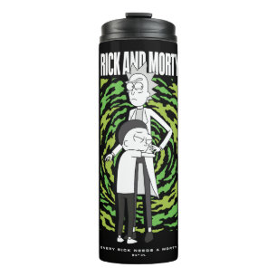 Bouteilles Isothermes RICK ET MORTY™ Morty étreignant Rick
