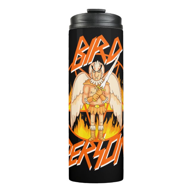 Bouteilles Isothermes RICK ET MORTY™| Pentagramme d'oiseaux (Devant)