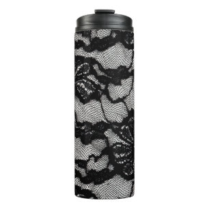 Bouteilles Isothermes Robe noire et blanche Abstraite pour femme comme f