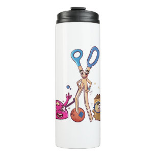 Bouteilles Isothermes Roche, Ciseaux, Paperbag thermo tumbler