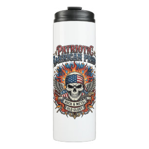 Bouteilles Isothermes Rocker du bandana patriotique Méta musique Old Glo