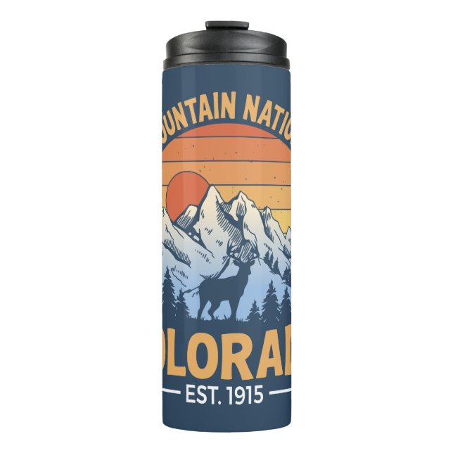 Bouteilles Isothermes Rocky Mountain National Park Tumbler Travel (Devant)