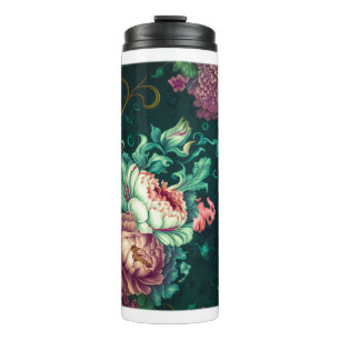 Bouteilles Isothermes Rococo Décoration Florale Paruline Thermique