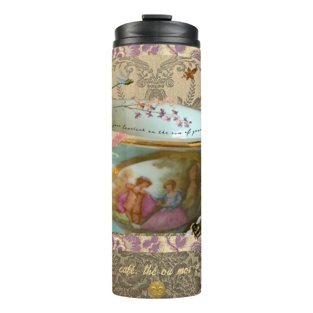 Bouteilles Isothermes Rococo Romantic Gift Thermal Tumbler (Devant)