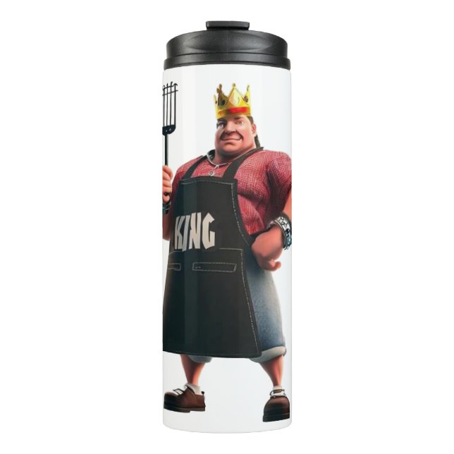 Bouteilles Isothermes Roi du Grill  (Devant)