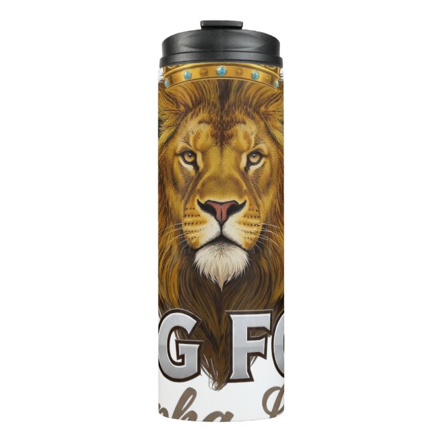 Bouteilles Isothermes ROI Féroce Alpha Lion Roi de la Nature (Devant)