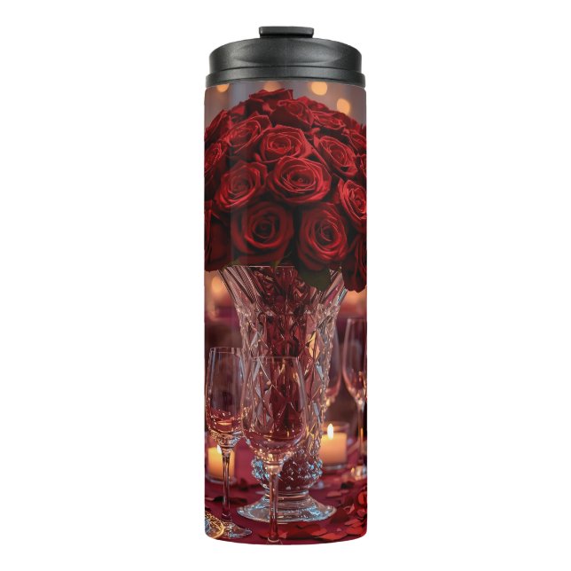 Bouteilles Isothermes Romantic Red Rose Valentine Insulated (Devant)
