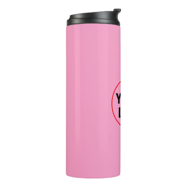 BOUTEILLES ISOTHERMES ROSE BONNE JOURNÉE MUG (Tourné sur la gauche)