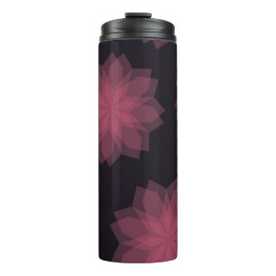 Bouteilles Isothermes Rose, cool, tendance, abstraction de fleurs modern