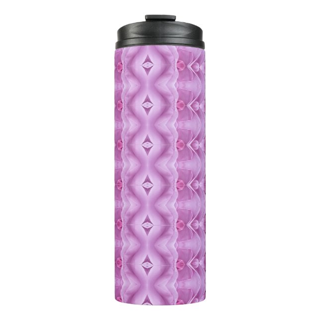 Bouteilles Isothermes Rose croisé Ikat (Devant)