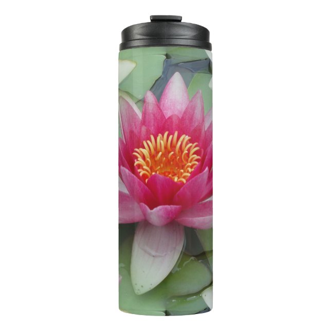 Bouteilles Isothermes Rose Lotus Water Lily (Devant)
