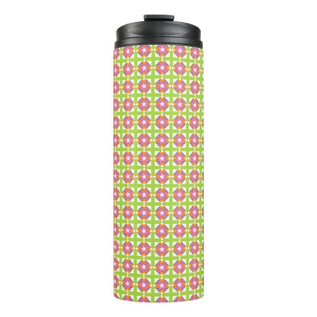 Bouteilles Isothermes rose vert (Devant)