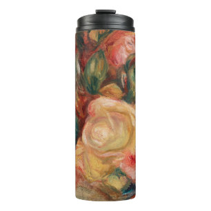 Bouteilles Isothermes Roses dans un vase par Pierre Renoir, Beaux-arts v