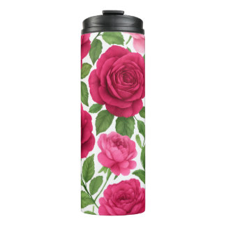 Bouteilles Isothermes Roses print floral 