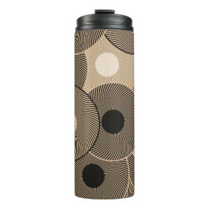 Bouteilles Isothermes Roues Arc Noir Or : Abstraites