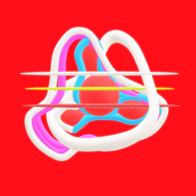 Bouteilles Isothermes Rouge avec de petits motifs d'art (Créateur téléchargé)