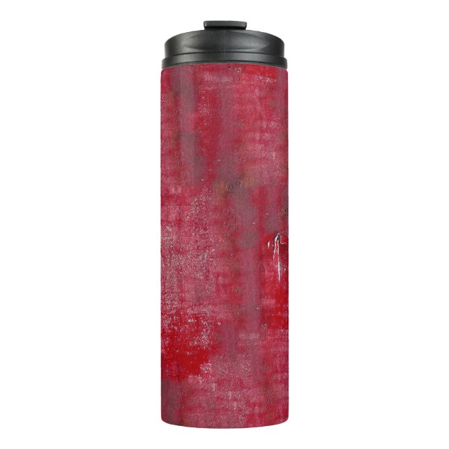 Bouteilles Isothermes Rouge grunge textureabstract, antique, art, arrièr (Devant)