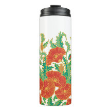 Roupie Vintage Floral Tumbler Thermal