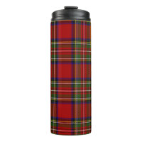 Royal Stewart Tartan Plaid Scottish Motif