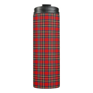 Bouteilles Isothermes Royal Stewart Tartan Plaid Scottish Motif