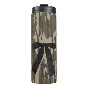 Bouteilles Isothermes Ruban à nœud noir Camo Bottom Lands Hunting Girl