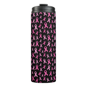 Bouteilles Isothermes Ruban Rose Motif de sensibilisation au cancer du s