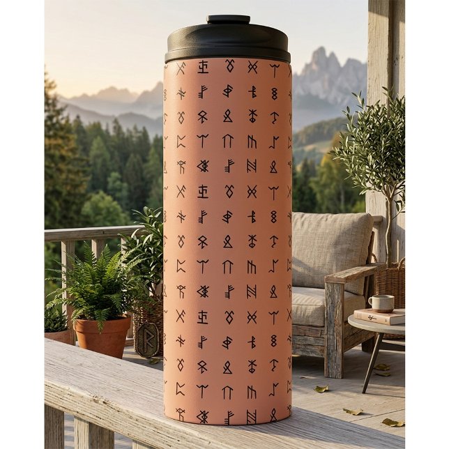 Bouteilles Isothermes Runes Mystiques  (Créateur téléchargé)