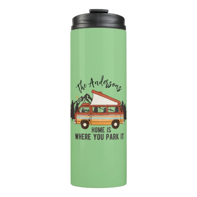 Bouteilles Isothermes RV Camping Trailer Home est l'endroit où vous le g (Devant)