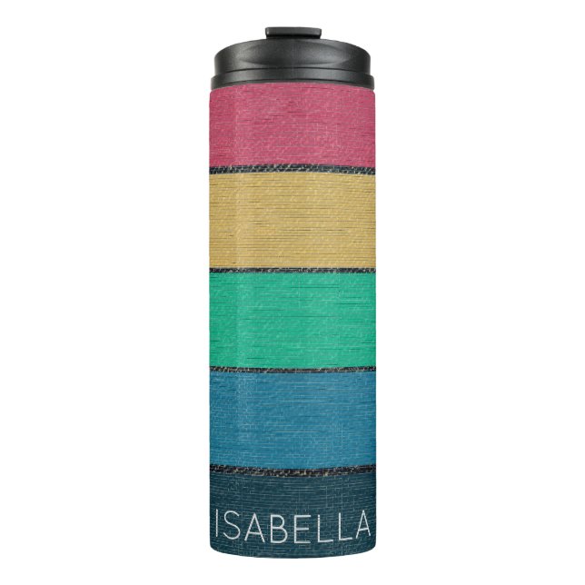 Bouteilles Isothermes Rythme de Couleur (Devant)