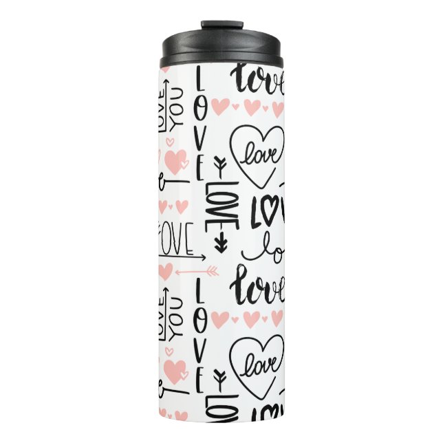 Bouteilles Isothermes Saint Valentin (Devant)