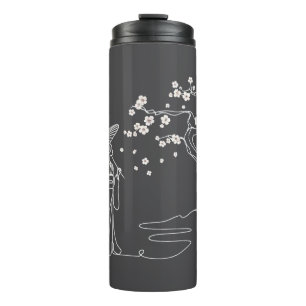 Bouteilles Isothermes Sakura Sérénité : Kimono Femme Tumbler Thermal