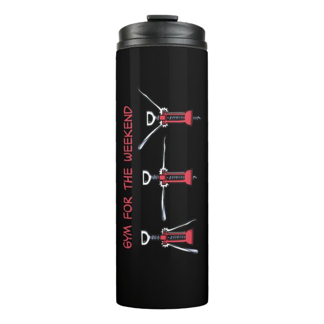 Bouteilles Isothermes Salle de sport pour le week-end (Devant)
