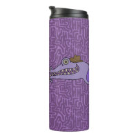 Sally et Roy sur des Doodles violets