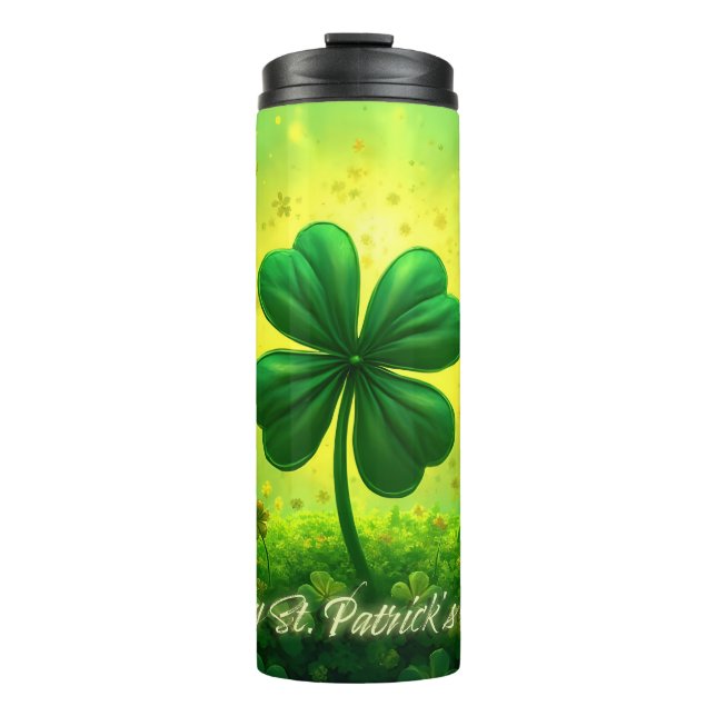 Bouteilles Isothermes Salutations pour la Saint-Patrick (Devant)