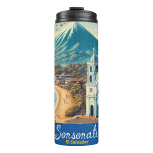 Bouteilles Isothermes Salvador   Sonsonate Travel Vintage Retro