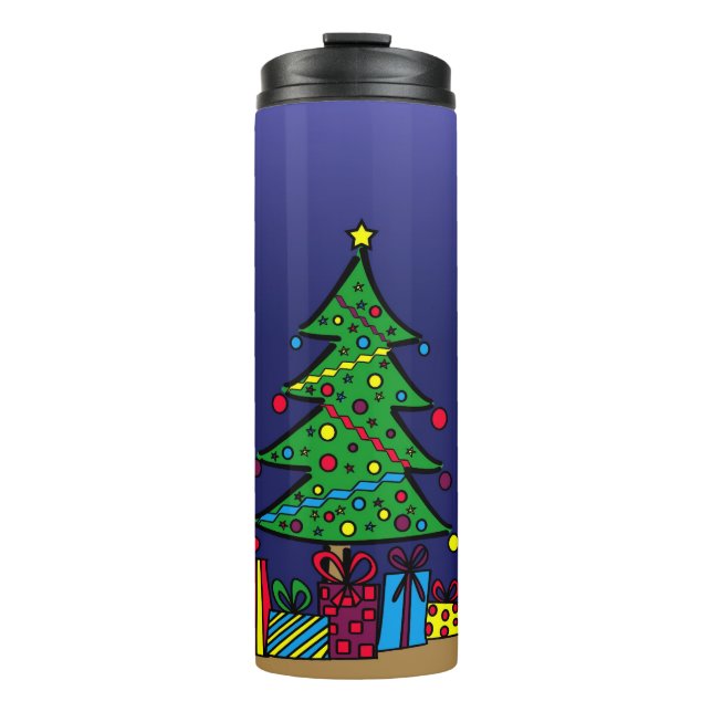 Bouteilles Isothermes sapin de Noël (Devant)