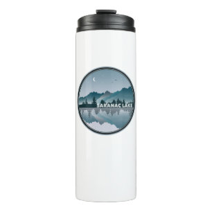 Bouteilles Isothermes Saranac Lake New York Réflexion