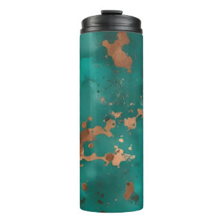Bouteilles Isothermes Sarcelle et bronze