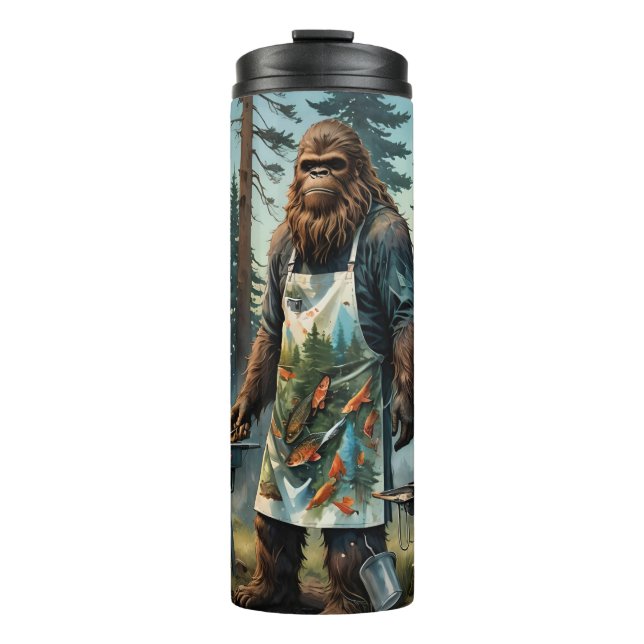 Bouteilles Isothermes Sasquatch Poisson Grillmaster Papa (Devant)