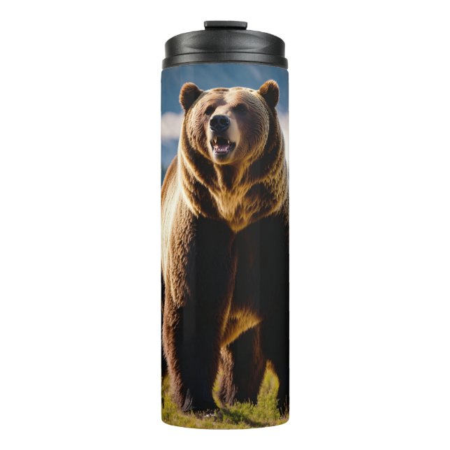 Bouteilles Isothermes "Sauvage Grizzly Thermal Tumbler" (Devant)